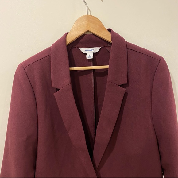 NWT burgundy blazer - Picture 3 of 14